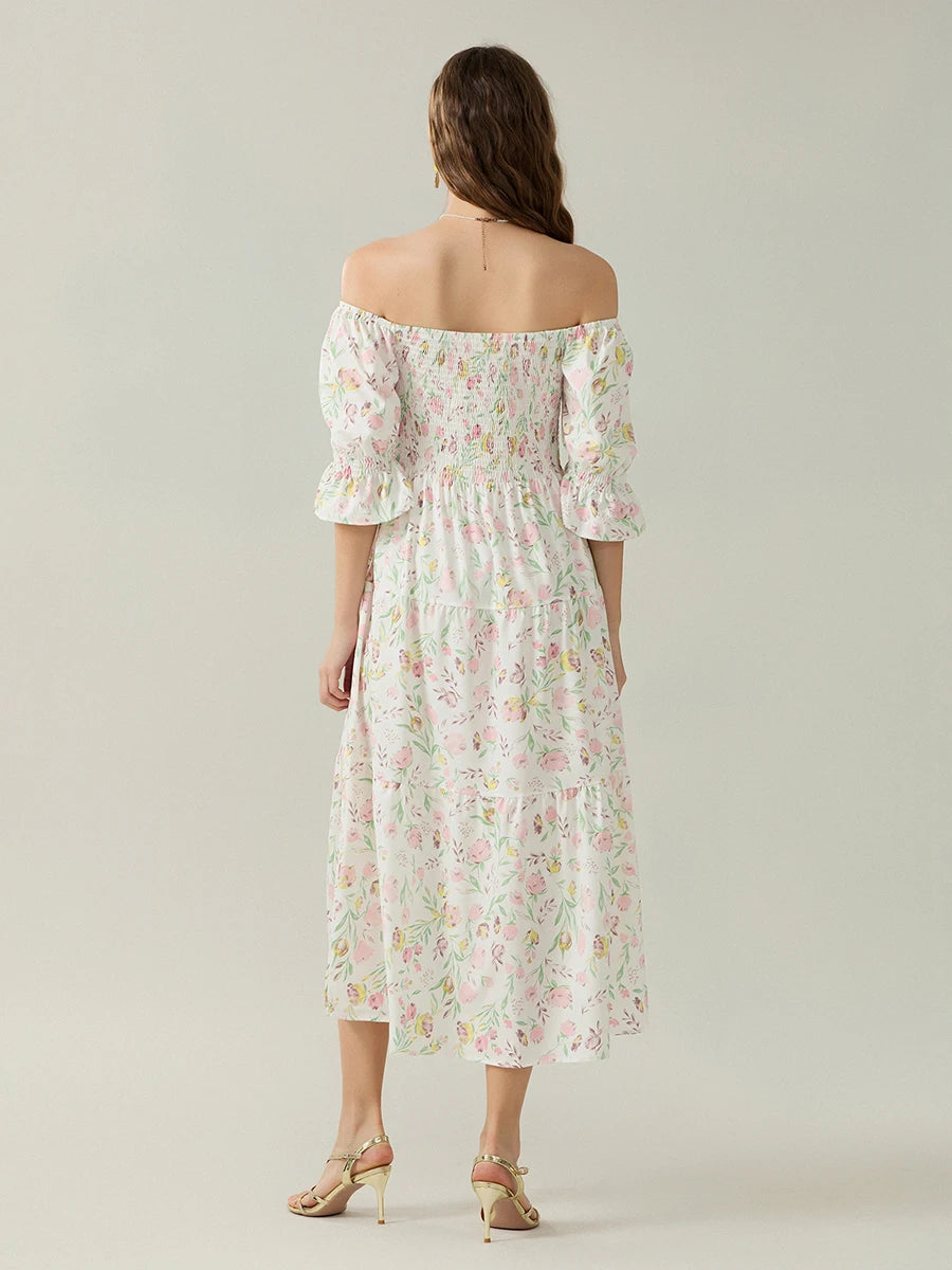 Floral Maternity Dress